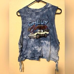 Chevy crop top Jr's XL